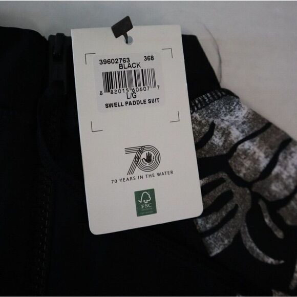 Body Glove 39602763-368 Women's Sz Large Black Jubilee Swell Paddle Suit - Picture 3 of 9